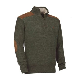   VERNEY-CARRON PULL FOX ZIPPE PULÓVER ZÖLD (LVPU125.Z)   (2XL-es méret)