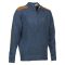 VERNEY-CARRON PULL FOX ZIPPE PULÓVER  KÉK (LVPU125.K) (XL-es méret)
