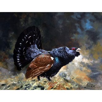   BOROS ZOLTÁN MŰVÉSZI NYOMATOK / SIKETFAJD OLAJFESTMÉNY (giclée nyomat)