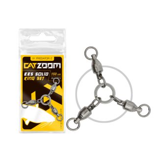 PZ Catzoom BBS hármas forgó 150 lbs, 3 cm, #6, 1 db
