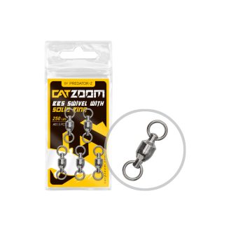   PZ Catzoom csapágyas harcsázó forgó 250 lbs, 8#, 3,8 cm, 5 db