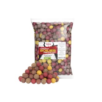   CZ Weekend Boilies Feeding Mix etető bojli, 20 mm, Vegyes íz, 10 kg