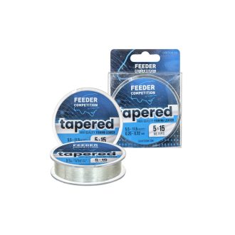   FC Tapered vastagodó előkezsinór, o 0,20-0,32 mm, 5x15 m, 5,5/11,5 kg, áttetsző
