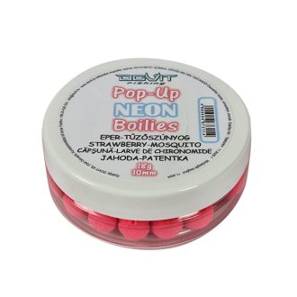 Pop-Up Neon Boilie 10mm - Eper-tűzőszúnyog